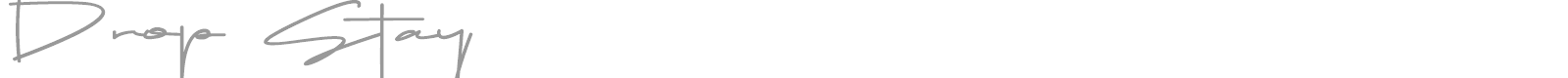 Drop Stay font preview